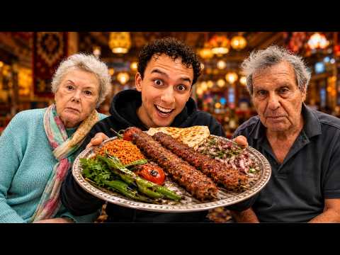 Meine deutschen Großeltern (85) essen zum ersten Mal türkisch😳😬