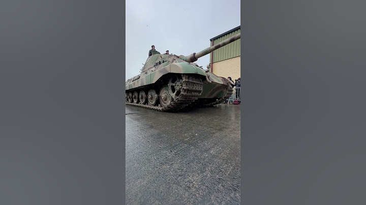 Königstiger fährt 2 Meter an mir vorbei #automobile #panzerarcheology #military #tankmuseum #ww2