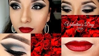 Sexy \& Sultry Valentines Day Makeup Look 2016 | LIVMakeup