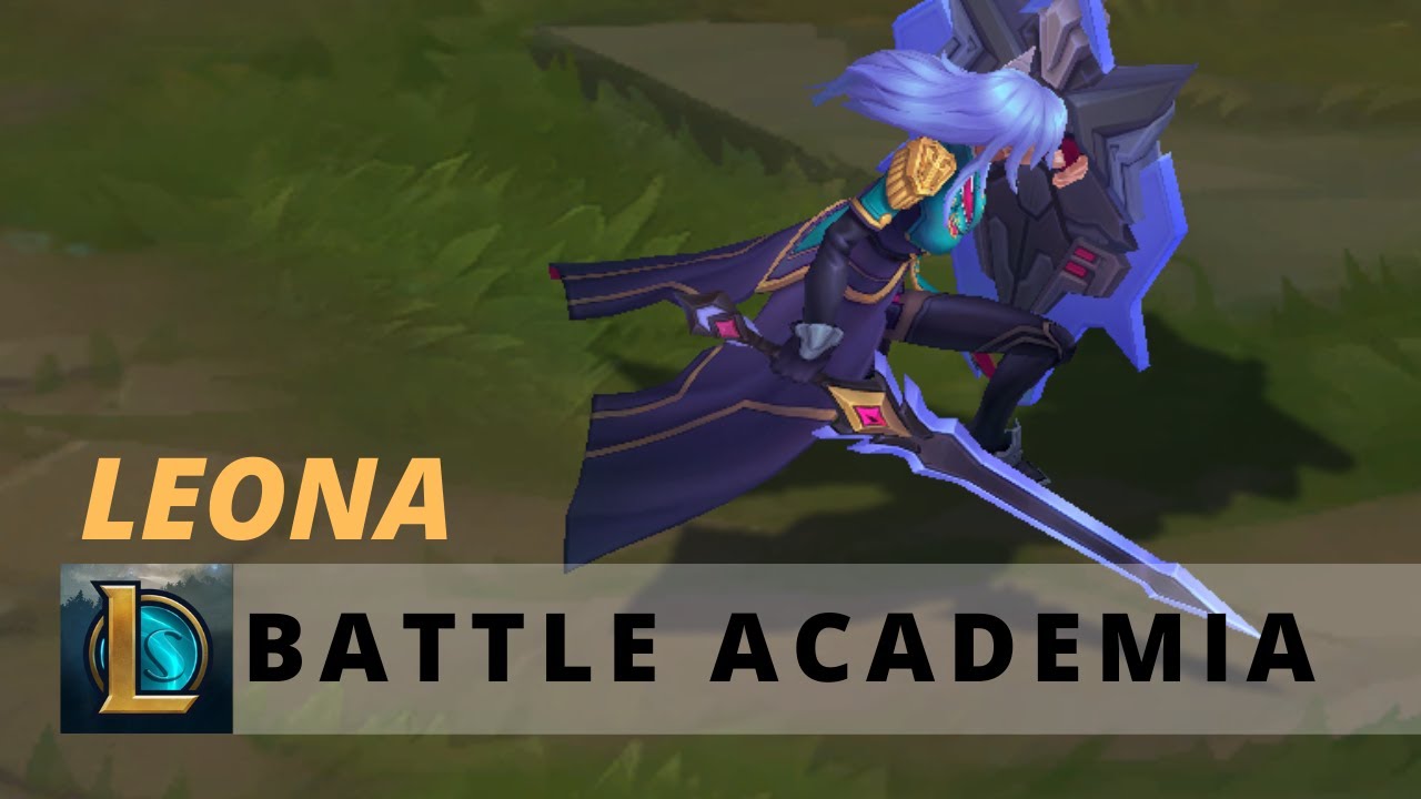 Battle Academia Leona - League of Legends - YouTube