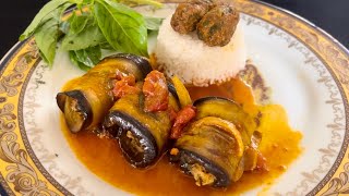 I could eat these Eggplant everyday! Easy, quick and delicious meat recipe!