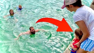 Throwing Our Son in the Ocean!!