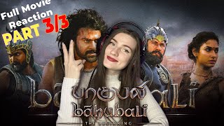 Russian Girl Reacts : Bahubali : The beginning Part 3/3