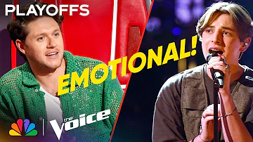 Ryley Tate Wilson Sings Billie Eilish's "when the party's over" | The Voice Playoffs | NBC