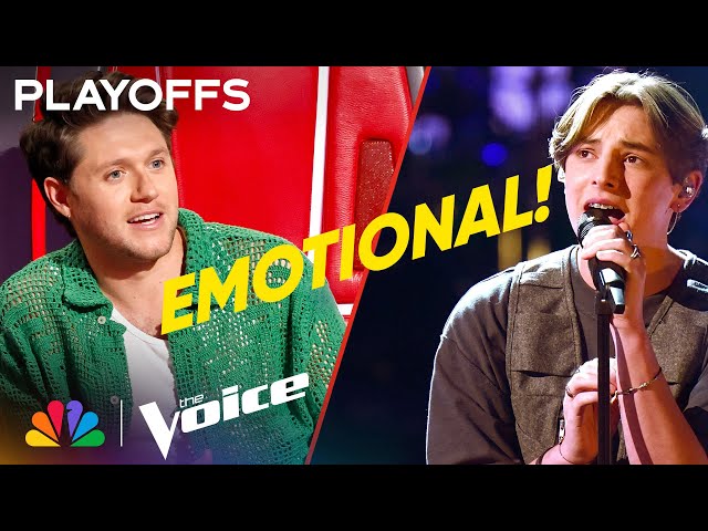 Ryley Tate Wilson Sings Billie Eilish's when the party's over | The Voice Playoffs | NBC class=