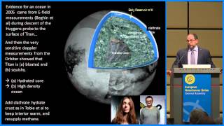 EGU2015: Jean Dominique Cassini Medal Lecture by Jonathan I. Lunine (ML4)