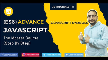 #18 Advance JavaScript Symbol Tutorial In Hindi | Advance JavaScript Tutorial In Hindi #javascript