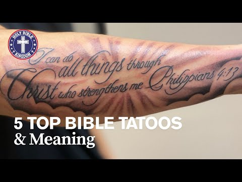 Bible Verse Tattoos Backtimeline Photos