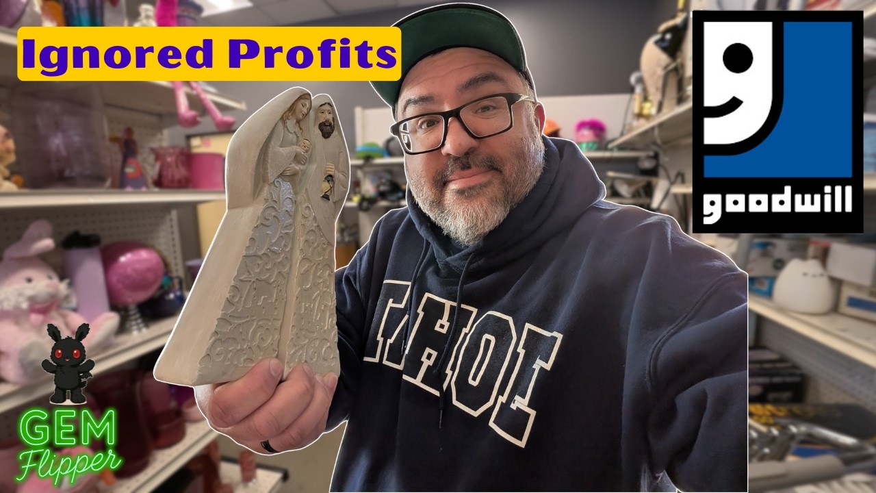 Thrifting Goodwill for Hidden Profit Items Most People Ignore (Great for Reselling)