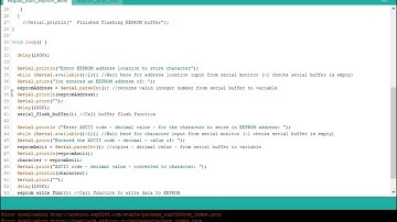 EEPROM write with Arduino