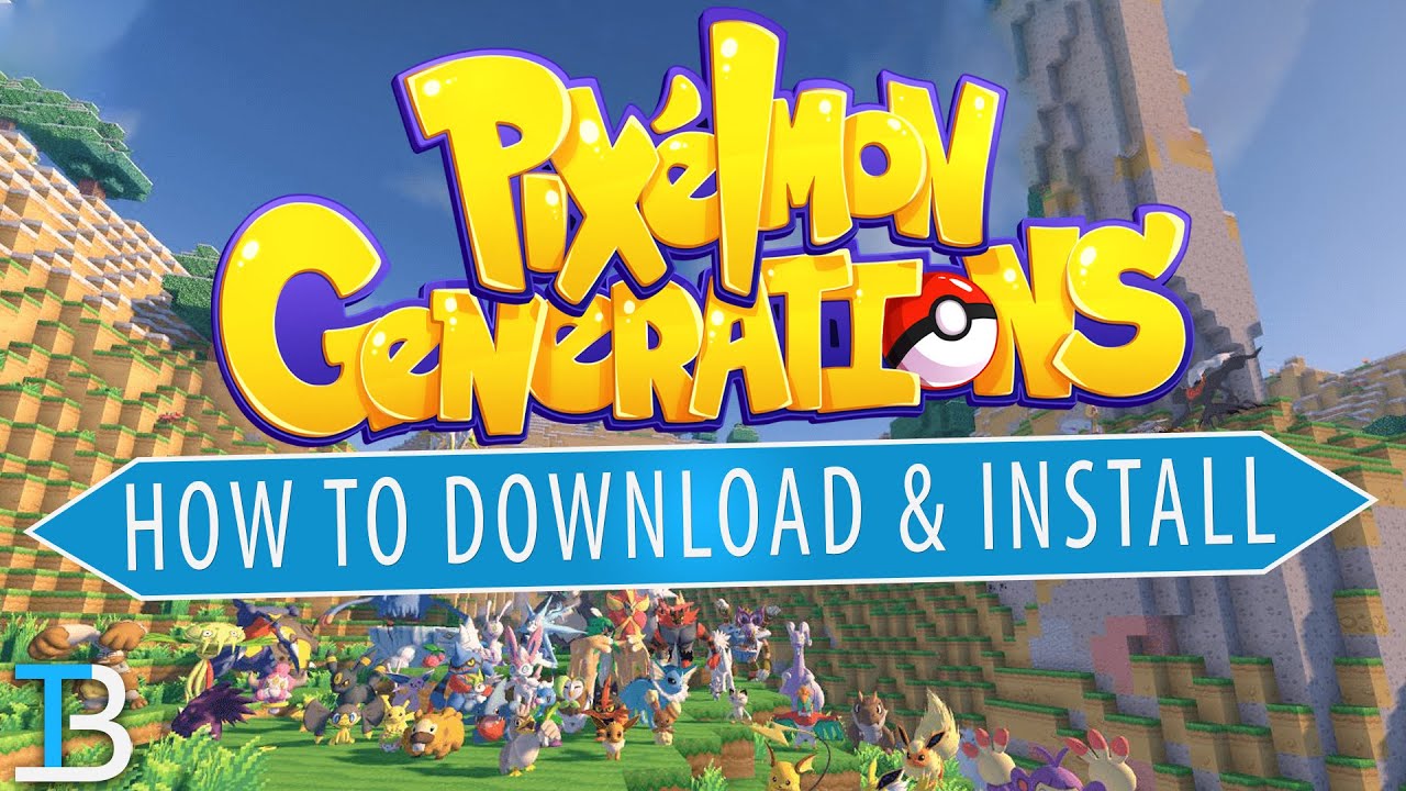 How Download & Install Pixelmon Generations in Minecraft - YouTube