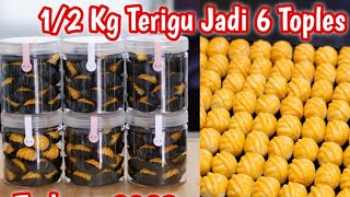 1/2 Kg Terigu Jadi 6 Toples Nastar