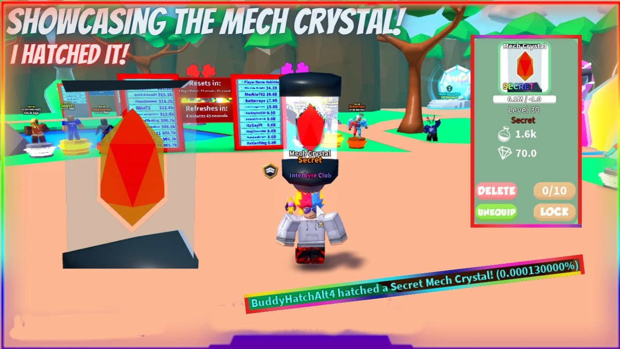 showcasing-the-insane-mech-crystal-in-science-simulator-i-hatched-it-youtube