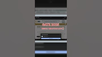 GATE 2025 😱Result reaction Live ! #shorts #gateresult #gatecse2025 #livereaction #exam #education