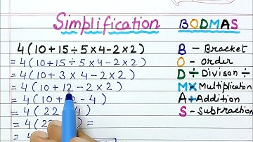 BODMAS || Simplification of numeric expression | How to simplify a numeric expression | BODMAS Rule