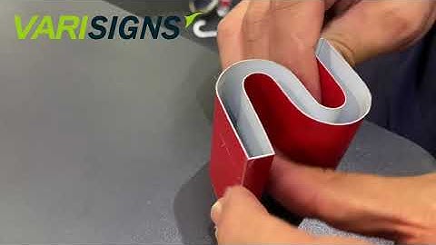 How to Feed the Channel Letter Coil and Bend with the Software of Varisigns Automatic Letter Bender?
