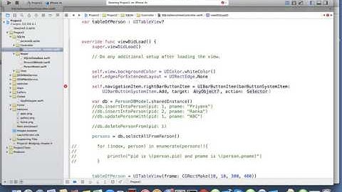 iOS Swift sqlite navigation | Nimap Infotech - Tutorial 94