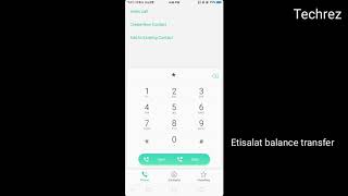 how to transfer etisalat balance screenshot 1