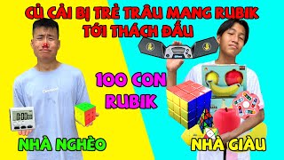 ACC - Trẻ Trâu Mang 100 Con Rubik Tìm Tới Tận Nhà Thách Đấu Củ Cải Và Cái Kết.