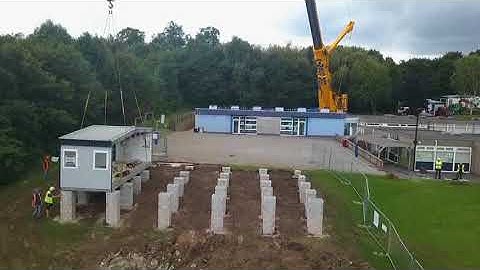 Modular Classroom Install