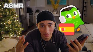 ASMR en español | Do Spanish Duolingo with Me