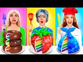 Me vs grandma cooking challenge  cake decorating funny hacks by yummy jelly