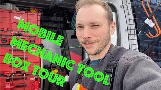 Mobile Mechanic Service Truck / Tool box TOUR Feat. MILWAUKEE PACKOUT, SNAP ON Indepth LOOK!