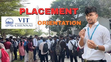 VIT Chennai Campus Placement Process & Orientation Highlights || #VITChennai #Placements
