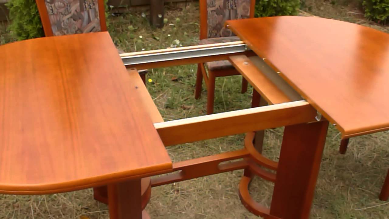 bővíthető asztalos 6 személyes étkező garnitúra YouTube