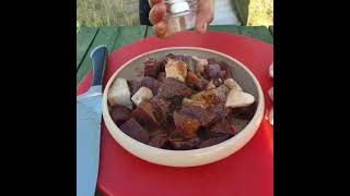 طريقة شوي كبدة البقر سريعة ولذيذة     The way to grill beef liver is quick and delicious