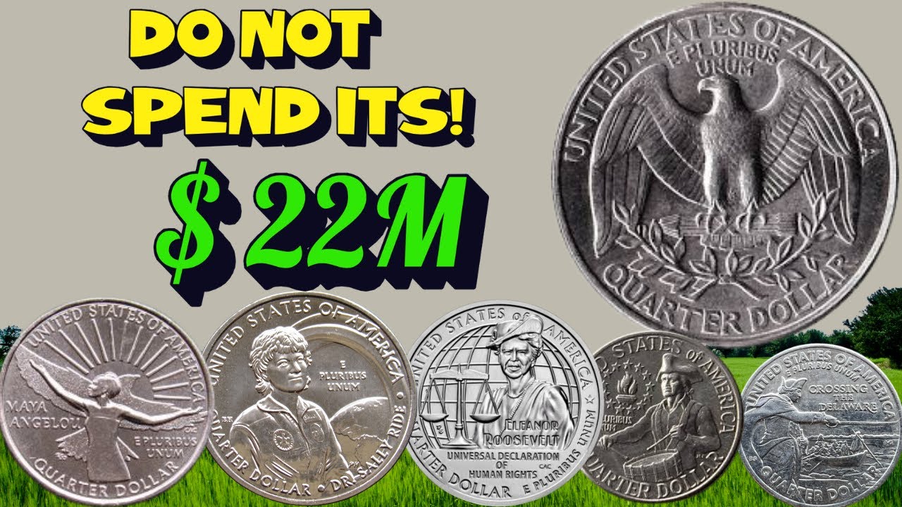 10 Most Expensive Washington State Quarter Dollar Coins! Rare USA Quarters Worth Big Money In 2025!