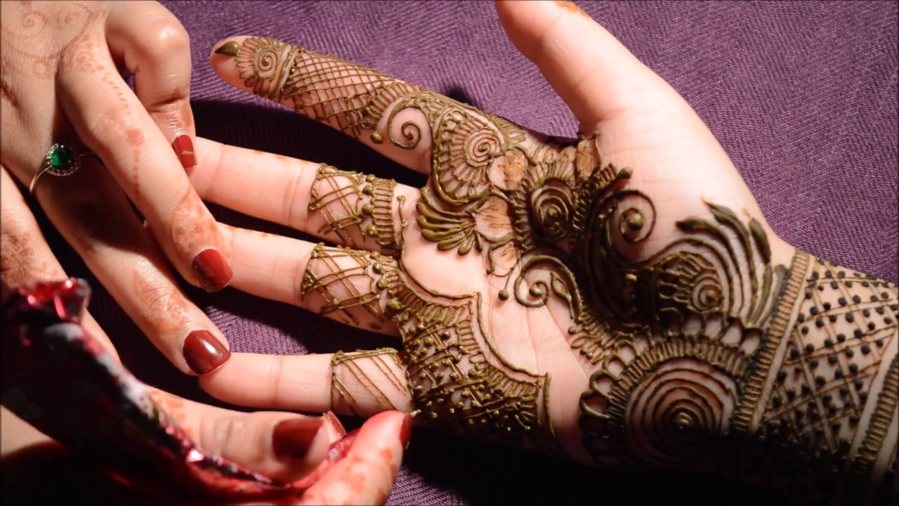 Elegant & Detailed Henna/Mehndi Design | Step by step || Samia Hasanat