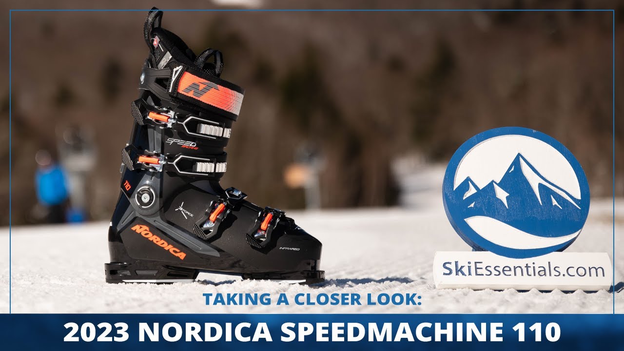 2023 Nordica Speedmachine 3 110 Ski Boots Short Review with  SkiEssentials.com - YouTube