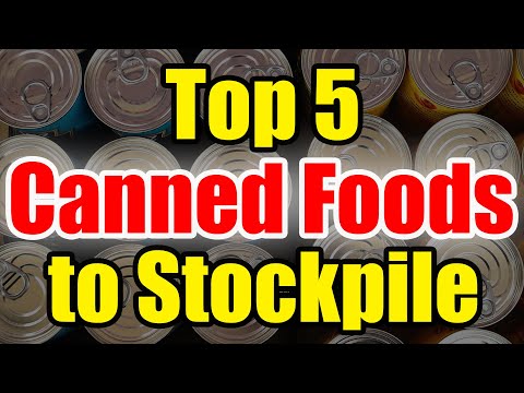 The BEST Canned Food to STOCKPILE – Get Prepping NOW!