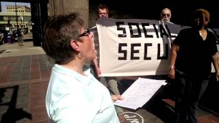 Cherie Mortice of Iowa CCI calls for Scrapping the Cap on 80th Anniversary of Social Security