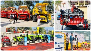 Preet Nabha Launch Best Harvester Combine & Backhoe Loader Machine & Tractors