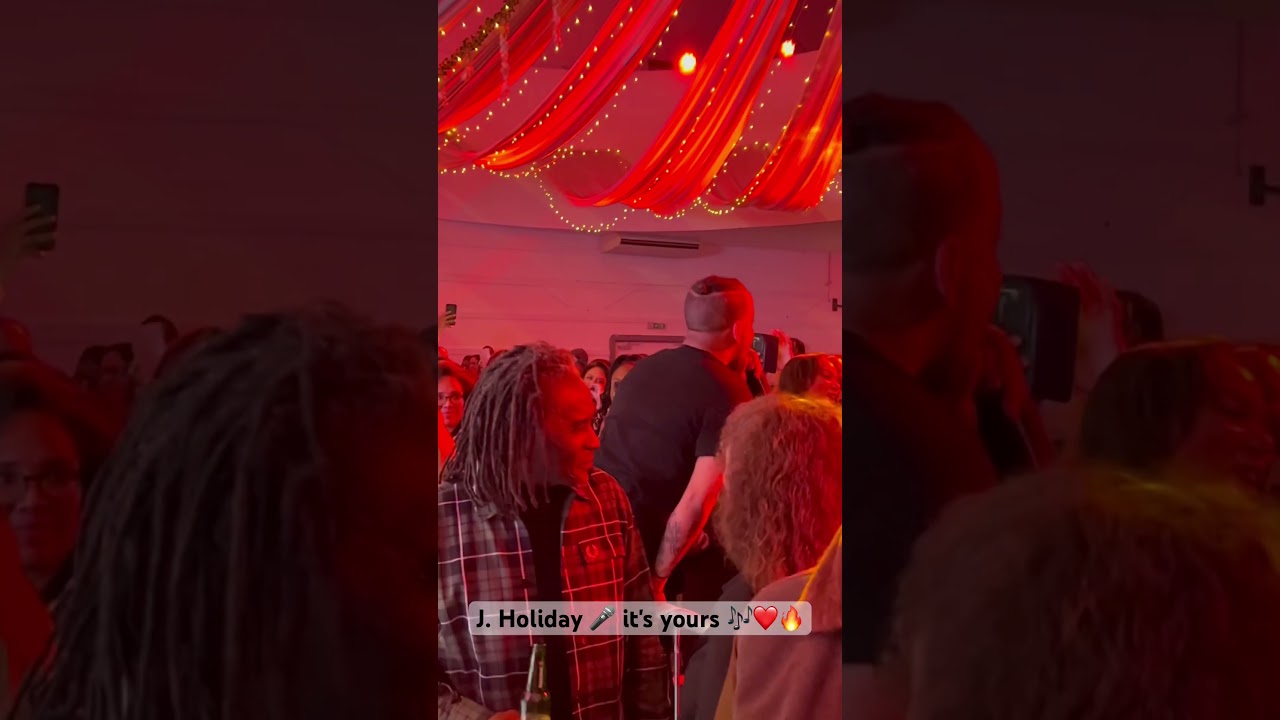 J. Holiday 🎤 it's yours 🎶 - Live