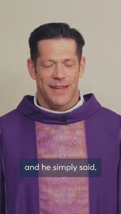 "My parish priest was called to the hospital..." (...
