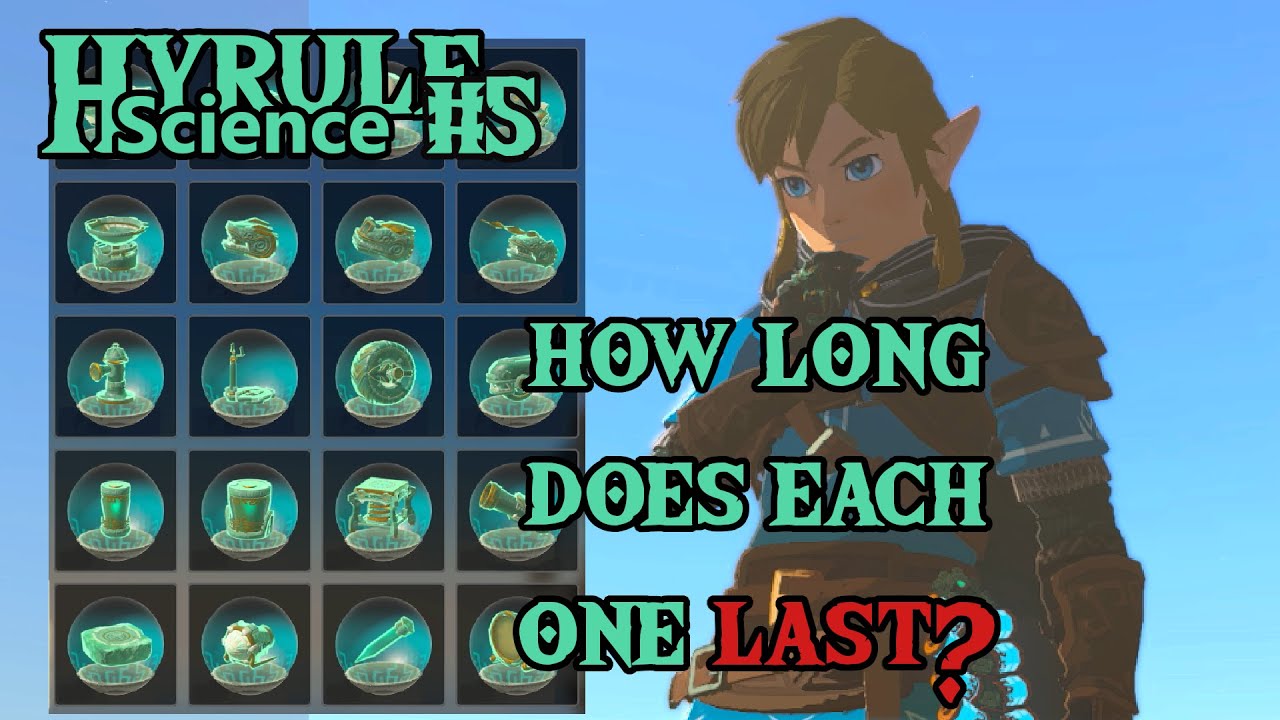 Hyrule Science #5: A Deep Dive into Every Zonai Device - YouTube