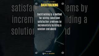 backtracking #algorithms