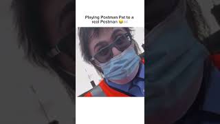 Man plays the Postman Pat song to a Postman UK #funny #uk