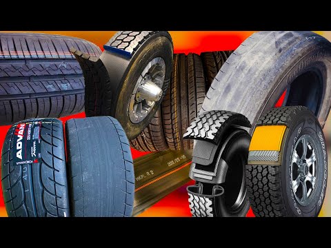 Видео: Почему одна резина стирается быстрее другой, шины как их делают, почему шины разного качества