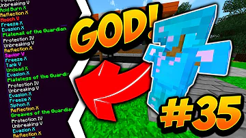 COMPLETING THE GOD SET! | SKYBOUNDS #35 (Minecraft SKYBLOCK SMP Season 2)