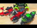 Toy motorcycle videos for kids, Monster truck toy for children