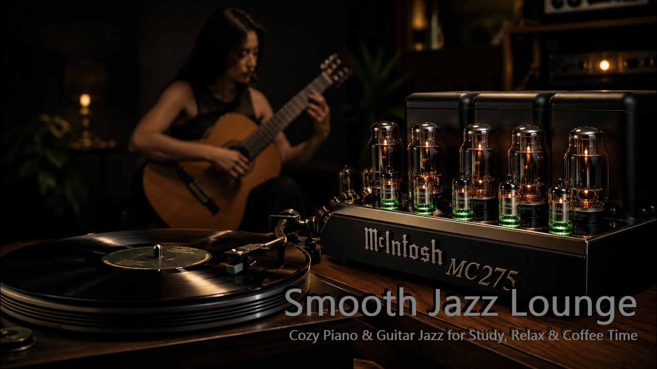 Smooth Jazz Lounge Cozy Piano & Guitar Jazz for Study, Relax & Coffee ...