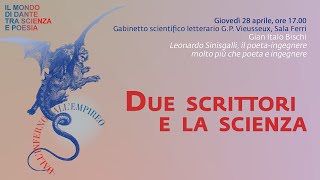 Due Scrittori E La Scienza - Gian Italo Bischi Leonardo Sinisgalli