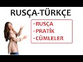 RUSÇA PRATİK CÜMLELER