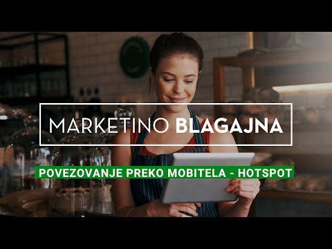 Povezovanje preko mobitela HotSpot