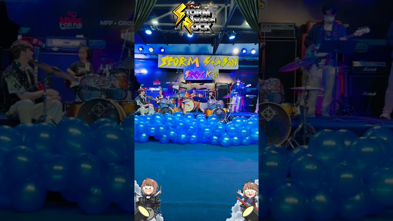 Storm Season Rock Concert 2025 Lion Room Band Performance We Will You All Students