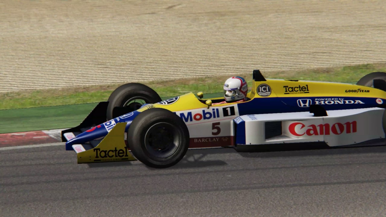 Assetto Corsa Williams Fw11b At Imola Youtube